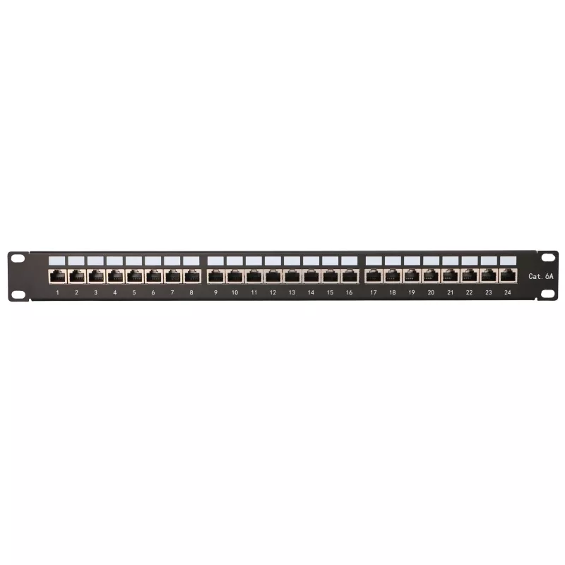 Patch panel - Extralink CAT6A STP, 24 portov