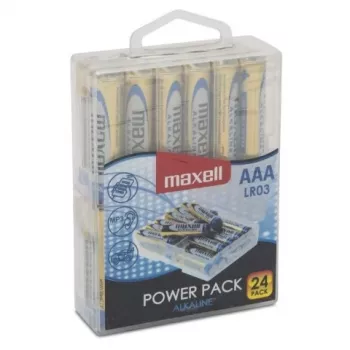 Batéria MAXELL alkalická LR03, VALUE BOX 24 ks