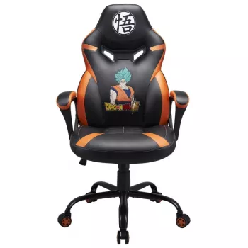 PC herná stolička Subsonic SA5573-D4 čalúnené sedadlo čierna oranžová