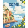 Maliarska sada Ravensburger CreArt Capri – maliarska sada na plátno od Ravensburger