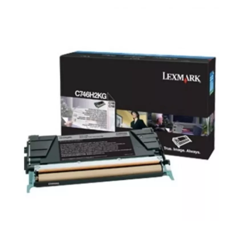 LEXMARK C746H3KG toner Lexmark čierny korporátny 12000 strán C746dn / C746dtn / C746n / C74