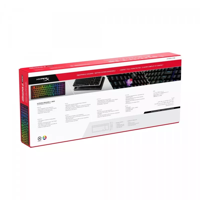 HyperX Origins 2 1800 klávesnica čierna