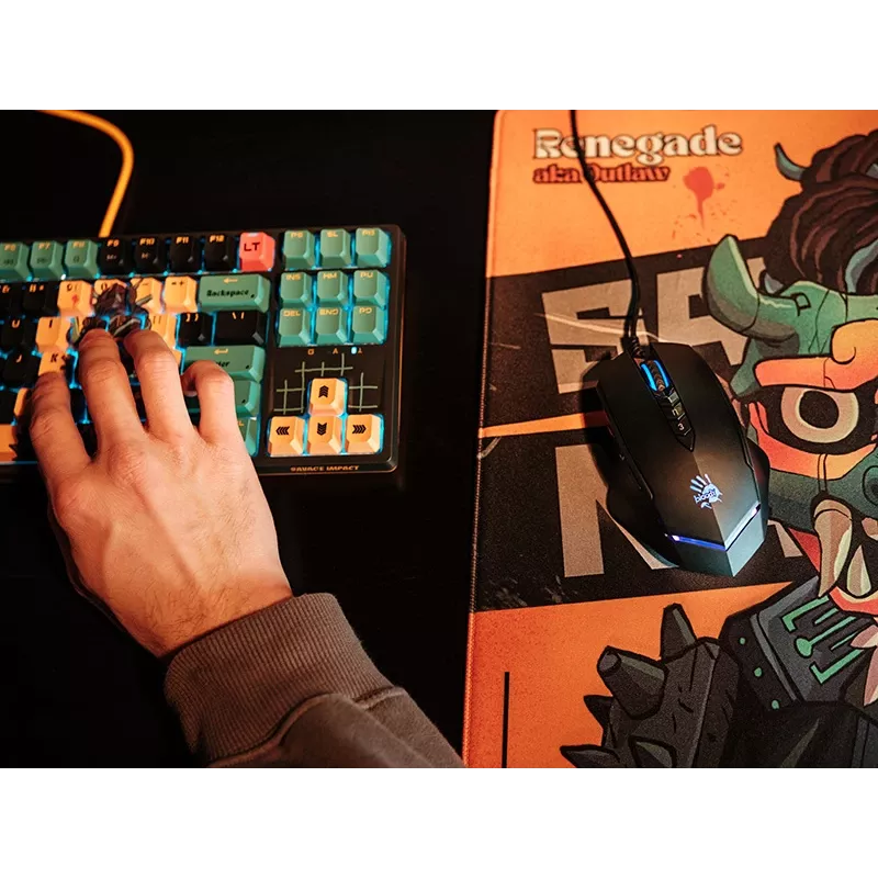 Herná myš A4Tech Bloody V8m MAX RGB USB 10000 DPI