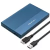 Externé puzdro pre 2,5 inch SSD/HDD QOLTEC 52276 USB 3.0 SATA do 2 TB