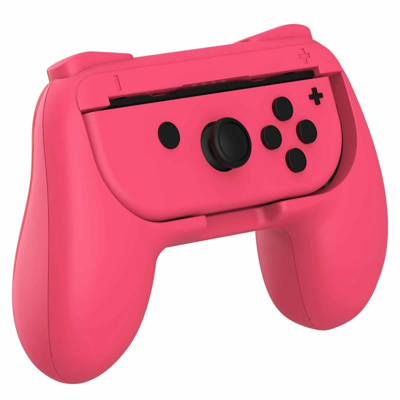 Grip na ovládač SUBSONIC SA5490-1 ružový/zelený pre Nintendo Switch