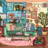 Puzzle Ravensburger Art & Soul — Happy Place, Cozy Place, 750 dielov
