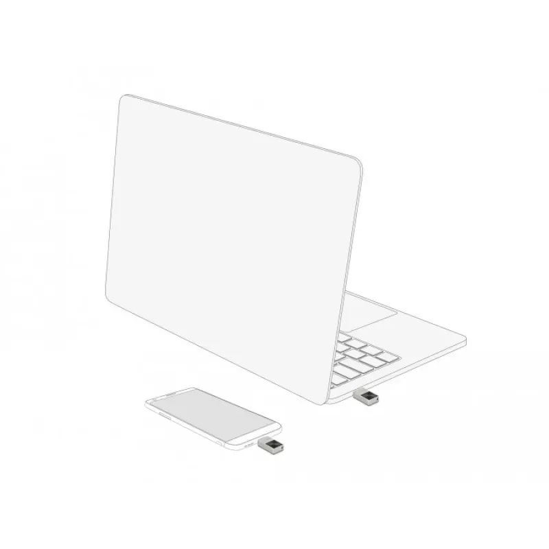 USB flash disk DeLOCK 64 GB USB-C 3.2 Gen 1 Mini kovové puzdro