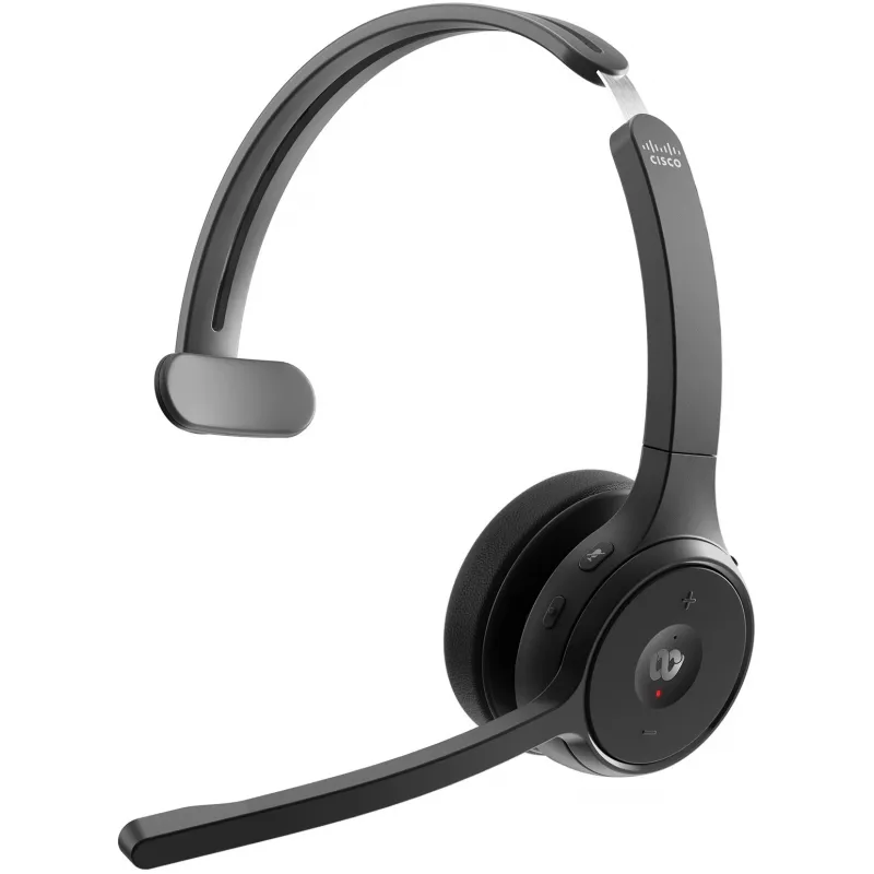 721 Wireless Single ON-EAR Headset USB-A BUNDLE-CARBON čierna
