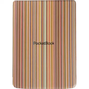 Puzdro PocketBook Shell H-S-743-CL-WW pre 7,8-palcový InkPad 4 / Color 2 / Color 3, farebné prúžky