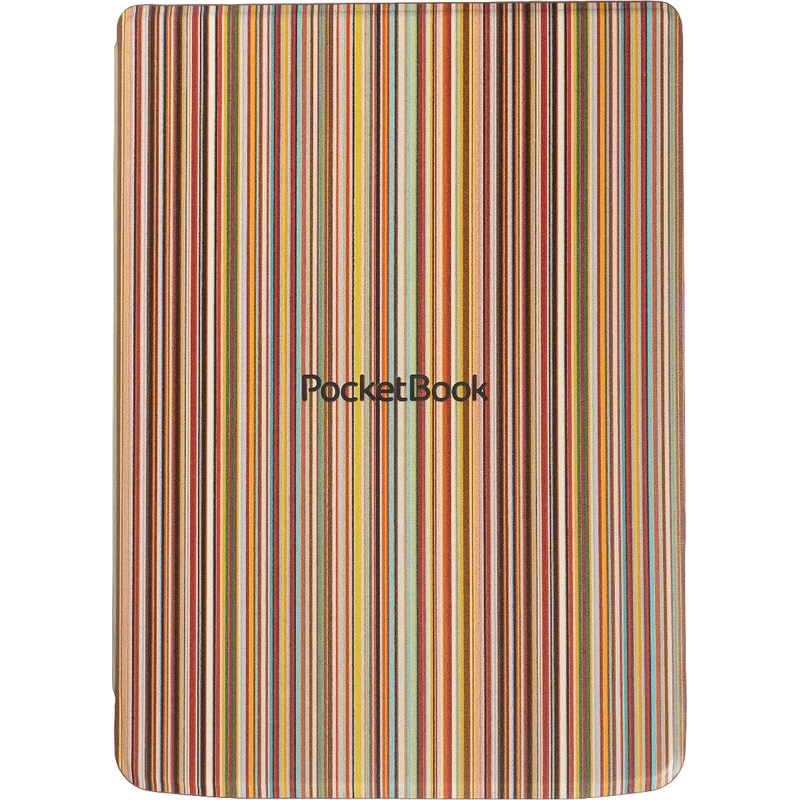 Puzdro PocketBook Shell H-S-743-CL-WW pre 7,8-palcový InkPad 4 / Color 2 / Color 3, farebné prúžky