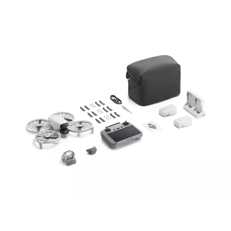 DJI Flip Fly More Combo (DJI RC 2) dron s kamerou, 4K/60fps HDR, 48 MP, 1/1,3″ CMOS, 3 batérie