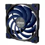 Ventilátor Akasa Alucia XS12 120 mm čierny modrý 700-2000 ot/min HDB
