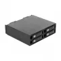 5,25 inch rám na výmenu pre 4 x 2,5 inch U.2 NVMe SSD s uzamykateľnými tray
