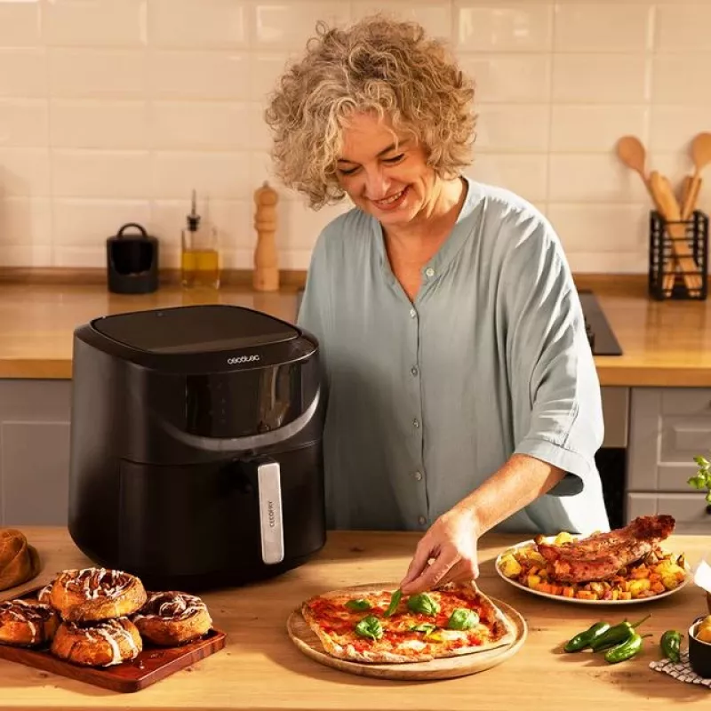 Cecotec Cecofry Absolute 7600, teplovzdušná fritéza, 7,6 l, 80 °C, 200 °C, 60 min, jednotlivý obrázok