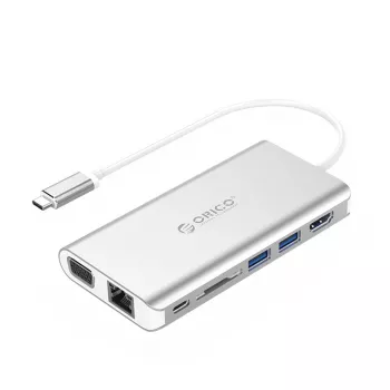USB 3.0 4-port hliníkový hub, extra digital XC-304-SV-PRO