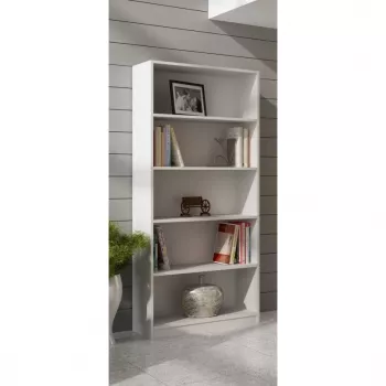Topeshop R80 BIEL kancelársky regál