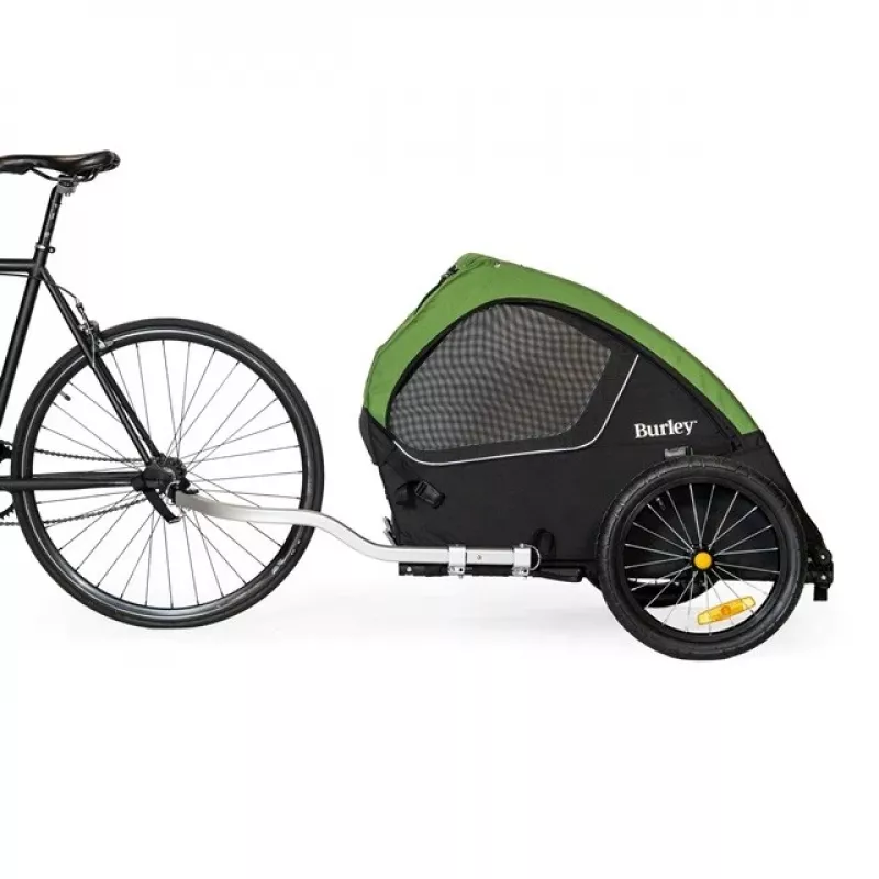 Prepravná klietka pre psa BURLEY Tail Wagon BU-947108 — mäkká prepravná klietka pre psa, čierna/zelená