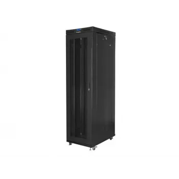 Samostatný rack Lanberg FF01-8047-23BL 47U 1200kg čierny