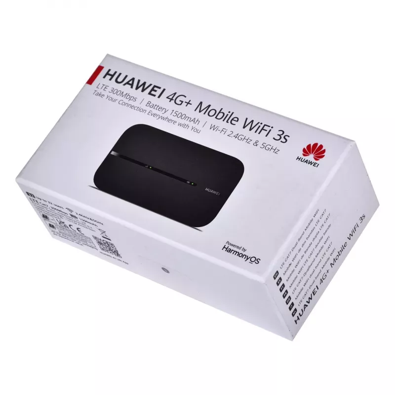 Huawei 4G Mobile WiFi 3 bezdrôtový router dual-band (2,4 GHz / 5 GHz) čierny