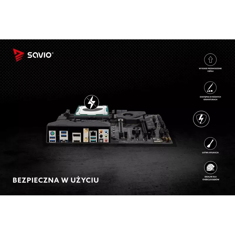 Savio TG-04 teplovodivá pasta pre chladiče