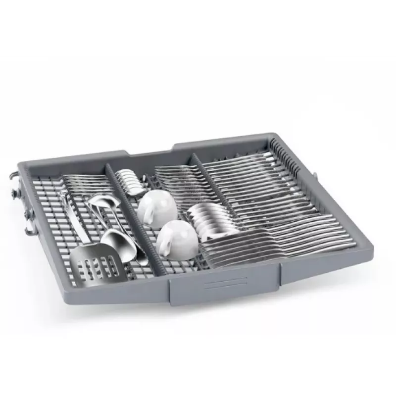 Bosch SMS4EVI04E voľne stojaca umývačka riadu, 13 súprav riadu, 46 dB, energetická trieda D, Home Connect, 60x60x84,5 cm, oceľová