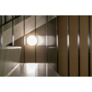 Stropné svietidlo Steinel RS PRO R20 basic SC LED 15,3 W, okrúhle 350×55 mm, biele, pohybový senzor, nevymeniteľná LED
