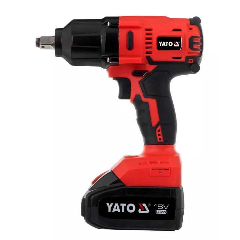 YATO BEZUHĹÍKOVÝ RÁZOVÝ UŤAHOVÁK 18V LI-ION 1/2 1x3,0Ah 700Nm