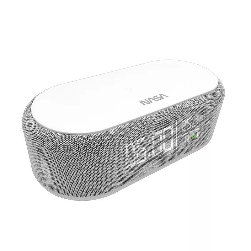 Bluetooth reproduktor, budík a bezdrôtová nabíjačka Nasa SPC400