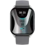 Canyon Chatter SW-58 CNS-SW58SS inteligentné hodinky, IPS 1,8″, BT hovory, strieborno-sivé