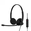 Headset EPOS IMPACT 100 UC Stereo USB-C+A káblový ľahký pohodlný