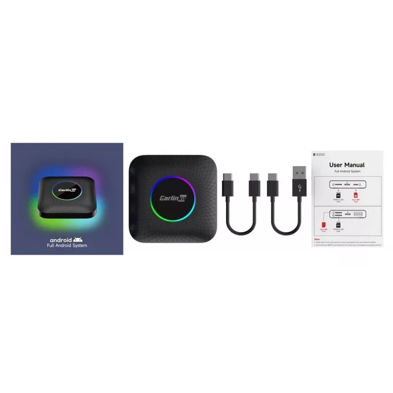 CarlinKit CPC200-Tbox Ambient Wireless Adapter 8GB/128GB čierna