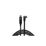 Tether Tools TetherPro USB-C na USB-C pravá uhol čierna