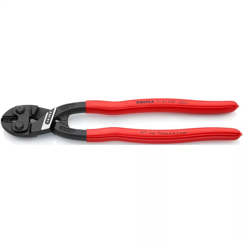 Kompaktné nožnice na skrutky CoBolt XL 71 31 250, rezacie kliešte červená, dĺžka 250mm