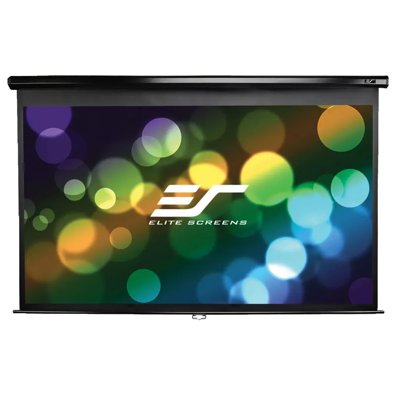 Elite Screens | Manual Series | M119XWS1 | Uhlopriečka 119 inch | 1:1 | Viditeľná šírka obrazu (B) 213 cm | Biela