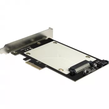 AC adaptér INTER-TECH KT048 PCIe na SFF-8639 (U.2) – model 88885561