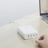 Belkin BoostCharge Pro 200 W 4-portová USB-C GaN nástenná nabíjačka, biela (WCH015VFWH)