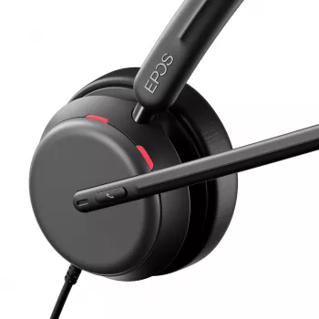 EPOS IMPACT 860 ANC káblový headset cez hlavu, headset Office/Call Center USB Type-C čierny