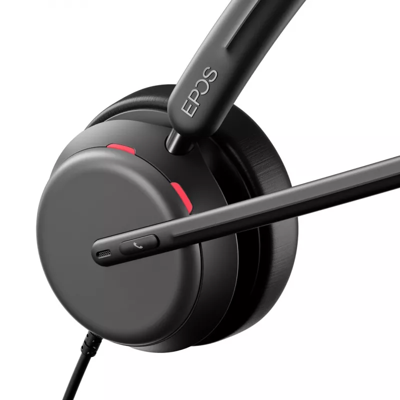 EPOS IMPACT 860 ANC káblový headset cez hlavu, headset Office/Call Center USB Type-C čierny