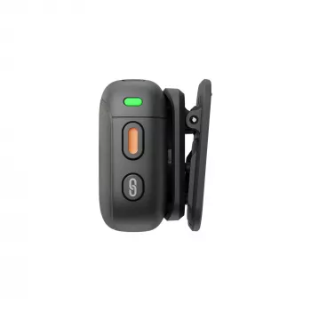 Bezdrôtový bodypack vysielač DJI MIC 3 – kompaktný prenosný mikrofónny vysielač, čierna/sivá