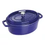 Liatinový kochlík Staub 4,25 L, 29 cm, modrý