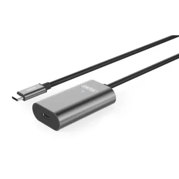 USB kábel UNITEK U305A 5m USB 3.2 Gen 1 USB C sivý