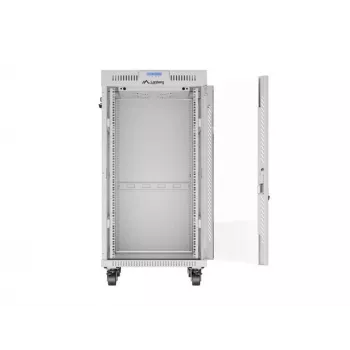 Stojaca skriňa LANBERG FF01-6822-12SL 22U samostatne stojaca, 1233×600×800 mm, IP20, 1200 kg