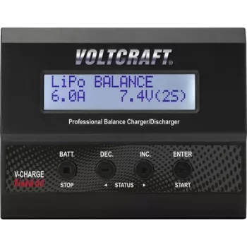 Nabíjačka batérií Voltcraft V-Charge 60 12V 6A — multifunkčná nabíjačka pre 12-V olovené batérie