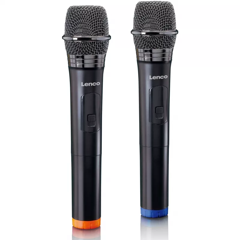Scénický mikrofón Lenco MCW-020BK