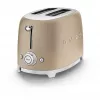 Hriankovač Smeg 50's Style TSF01CHMEU 2 plátky zlatý 950W