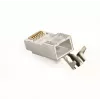 Konektor RJ45 GEMBIRD CAT7 8P8C pozlátený 15µm FTP/SFTP balenie 50 ks