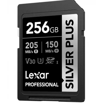 Flash pamäť Lexar 256 GB UHS-I SDXC SilverP