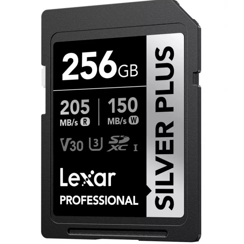 Flash pamäť Lexar 256 GB UHS-I SDXC SilverP