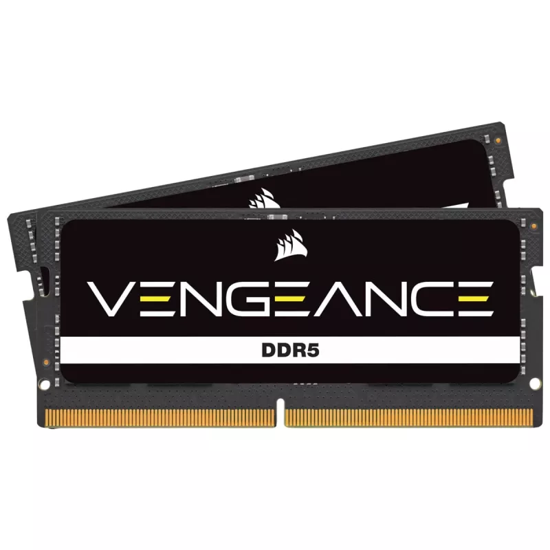 SO-DIMM 64 GB DDR5-4800 (2x 32 GB) dual kit, pamäť čierna, CMSX64GX5M2A4800C40, Vengeance