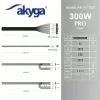 Akyga AK-S1-300 300 W SFX napájací zdroj, pasívne PFC, 80 mm ventilátor, čierna